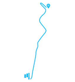 Route Stadtmitte - Marienplatz Stuttgart